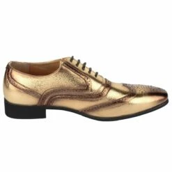 Herenschoen Brushed Goud -FeestFabriek Verkoop pwh schoenbrush goud 4gr