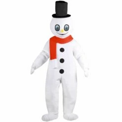 Luxe Sneeuwpop Mascotte