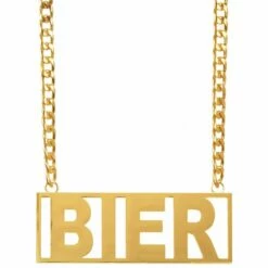 Ketting Bier Goud