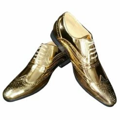Herenschoen Disco Goud