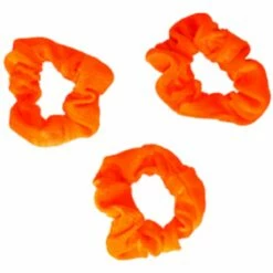 Oranje Scrunchies (3 Stuks)