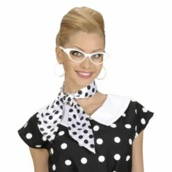 Satijnen Sjaal Stippen