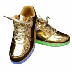 Sneakers Ledverlichting Goud