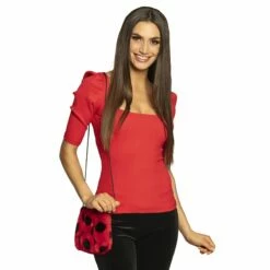 Tasje Bont Lieveheersbeestje -FeestFabriek Verkoop tas lieve 2 gr