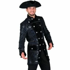 Luxe Markies Jas Zwart