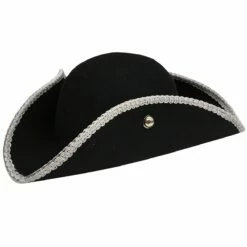 Driesteek Wolvilt Zwart-Zilver