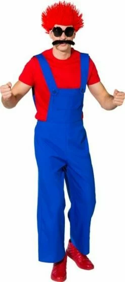 Tuinbroek Heren Blauw