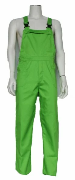 Tuinbroek Volwassen Div Kleuren -FeestFabriek Verkoop tuinbroek polyester katoen groen 3