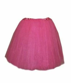Tule Rok Glitter (div. Kleuren) -FeestFabriek Verkoop tule rok roze glitters 3 3
