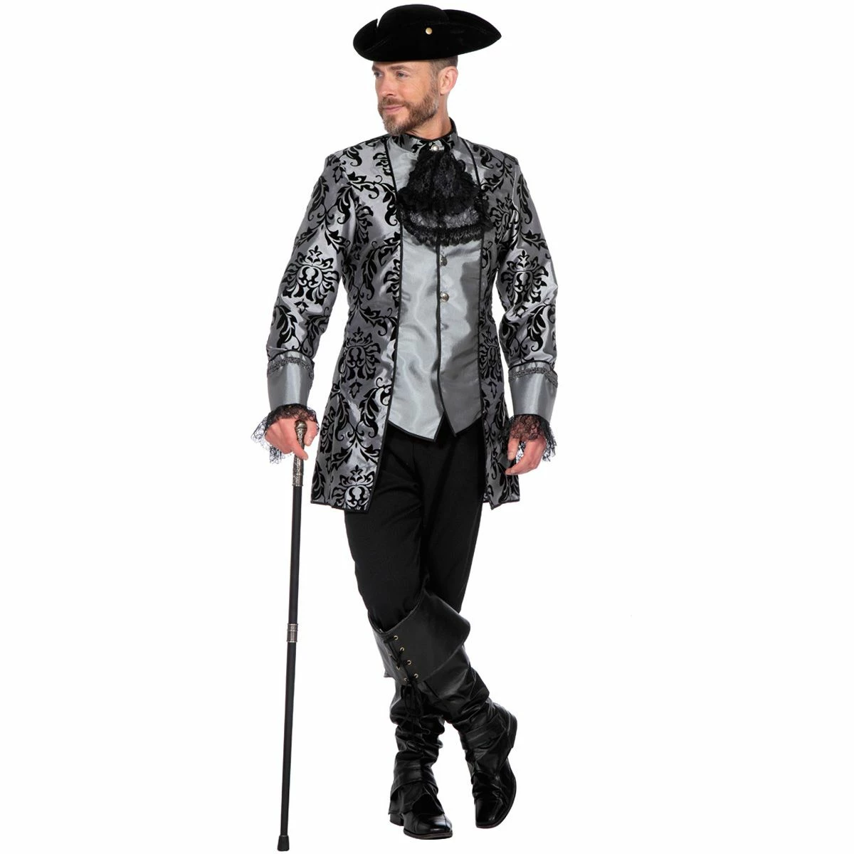 Luxe Markies Grijs/Zwart 1 Luxe Markies Grijs/Zwart