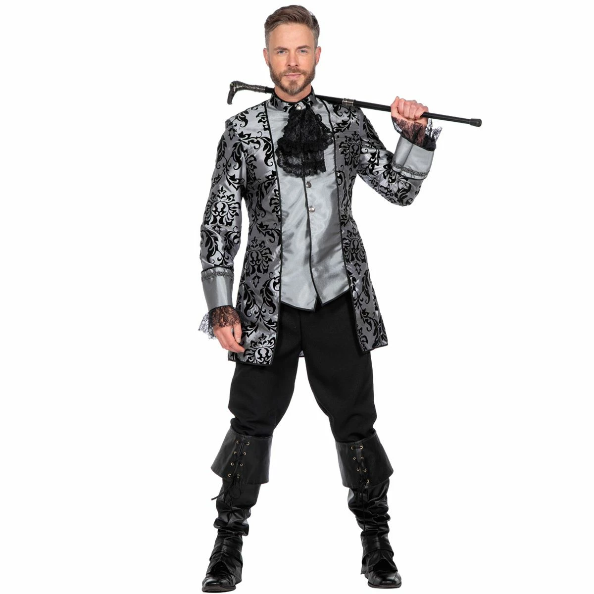 Luxe Markies Grijs/Zwart 2 Luxe Markies Grijs/Zwart - Afbeelding 2