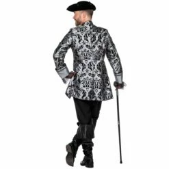 Luxe Markies Grijs/Zwart 7 Luxe Markies Grijs/Zwart -FeestFabriek Verkoop wil 5307 4