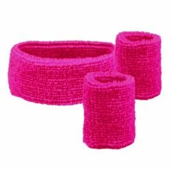 Zweetbandjes Set Roze