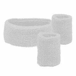 Zweetbandjes Set Wit